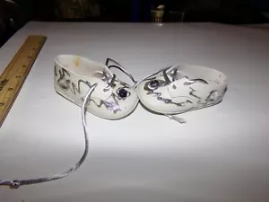 ZAPATOS DE LUJO ESCULTURA SUAVE LOS SOFTIES MÁS GRANDES NEGROS Xavier Roberts firma - Imagen 1 de 4