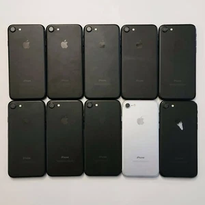 Lot of 10 Apple iPhone 7 32gb Unlocked Mixed Black - Picture 1 of 1