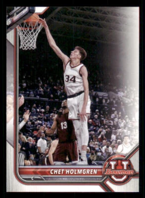 2021-22 Bowman University #89 Chet Holmgren - Image 1 of 2