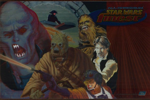 All-Chromium STAR WARS Finest 1996 Topps Dealer Promo Card 10 3/4" X 7" NM