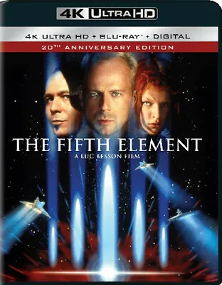The Fifth Element [New 4K UHD Blu-ray] With Blu-Ray, 4K Mastering, Subtitled, • 24.60€