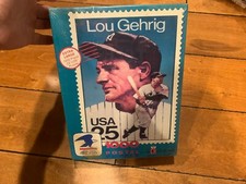 1989 LOU GEHRIG PUZZLE US POSTAL SERVICE UNOPENED RARE