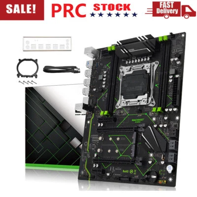 X99 LGA 2011-v3 Motherboard 4x DDR4 RAM slot PCI-e 3.0 SATA 3.0 USB 3.0 M.2 - Image 1 of 4