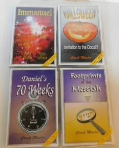 Halloween, Daniel 70 Weeks, Immanuel, Footprints Cassette Tape Set Chuck Missler - Imagen 1 de 6