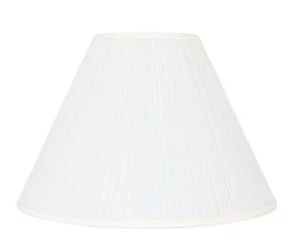 Mainstays 7x18x13" Empire Off-White Pleated Lamp Shade - Picture 1 of 5