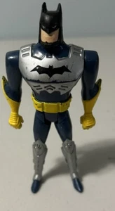 Batman Superhero Vintage 1998 Kenner DC Comics Silver Blue Yellow Action Figure - Picture 1 of 4