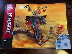 LEGO 70674 NINJAGO Anleitung NUR Fire Fang Snake Action - Bild 1 von 1
