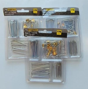 534-teiliges Hardware Nagel Sortiment Set, Bilderaufhängenägel Allzwecknagel/BradTack - Bild 1 von 4