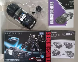 Figura de acción Transforming Toys Masterpiece Moive Series MPM-5 MPM5 Barricade - Imagen 1 de 6