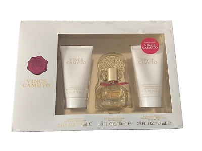 Vince Camuto Fragrance Gift Set Body Lotion, EDT Spray, & Bath & Shower Gel (1) - Image 1 of 2