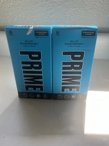 PRIME Hydration Stick Pack Blue Raspberry 2 Boxes 6 Sticks Each Exp 03/25 - Picture 1 of 6