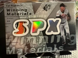 Cal Ripken Jr Patch Iron Man 2007 Game Used SPX Logo Patch #8/99 Jersey Number! - Picture 1 of 4