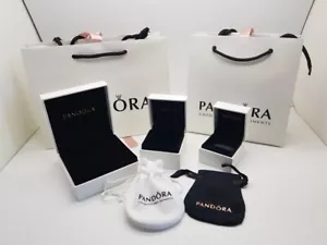 Genuine PANDORA Charm Box,Gift Bag,Velvet Pouch,ring box, Bracelet box*UK STOCK - Picture 1 of 8