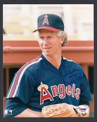 Don Sutton Autographed 8x10 Color Photo California Angels PSA - Image 1 of 4