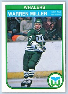 WARREN MILLER 1982-83 O-PEE-CHEE 82-83 NO 127 NRMINT+           38390