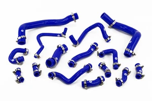 Stoney Racing Tubi Raffreddanti Silicone Adatti a MINI Cooper S R53 R52 Manuale Blu - Foto 1 di 4