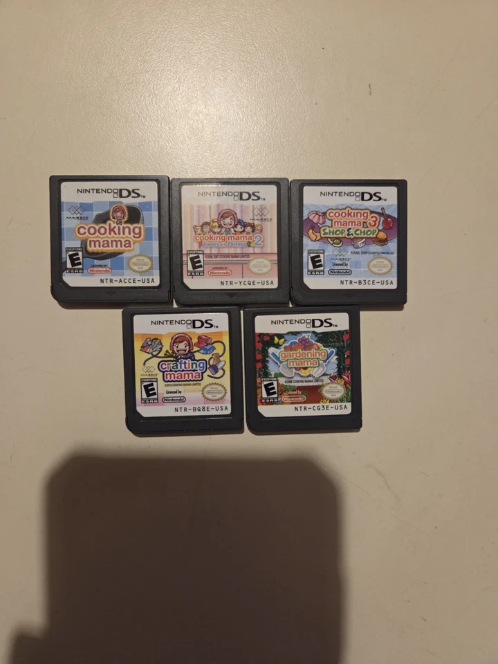 Paquete de 5 juegos de Cooking Mama para Nintendo Ds. Foto 1 de 1
