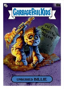 Cubo de basura Topps 2024 niños día verde Billie sin enterrar #10a Topps - Imagen 1 de 2