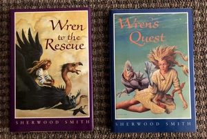 Posten 2 Sherwood Smith Erstausgabe Hardcover: Zaunkönig zur Rettung & Zaunkönig Quest - Bild 1 von 5