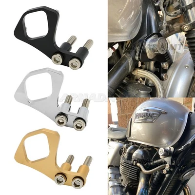 For Triumph Thruxton 01-15 Motorcycle Ignition Key Left/Right Relocation Bracket - Image 1 of 4