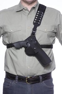 Outdoors - Denali Chest Holster for Revolver up to 4 5/8” Barrel - Picture 1 of 8