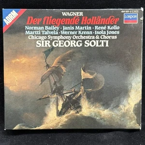 WAGNER Der Fliegende Hollander - SOLTI, Chicago LONDON 2CD SOLID SILVER germany - Bild 1 von 7