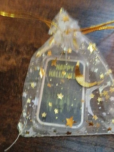1 oz Silver Colorized Bar APMEX (Happy Halloween (Graveyard Theme) 👻🎃👻In Bag - Picture 1 of 6