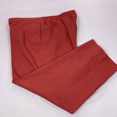 Pantalones de mujer Alfred Dunner calce clásico elásticos pull on coral 16 Petite 34x 27 usados en excelente estado Foto 1 de 4