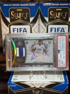 2022-23 MUSEUM Collection UEFA - Roony Bardghji Rookie Autograph (RPA) /50 🥵🥶 - Image 1 of 4