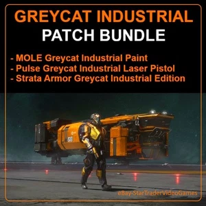 STAR CITIZEN - GREYCAT INDUSTRIAL PATCH BUNDLE (LIMITED ITEM) - Picture 1 of 4