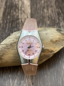 Orologio Analogico Donna Armitron Rosa/Argento 25/6355 WR 165Ft Lunetta Acrilica Y121E  - Foto 1 di 7