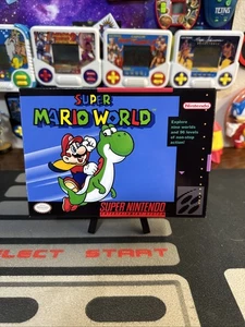 SNES Super Mario Box Only Fan Made - Bild 1 von 9