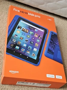 Amazon Fire HD 10 Kids Pro 13th Gen 32GB 2023 Release £98 BOX OPEN - Picture 1 of 9