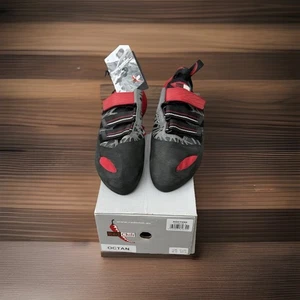 Red chili Rock Climbing Shoes Size 9. Colour: Red/Grey - Picture 1 of 5