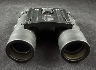 Tasco Black Binocular 10x25 Fully Coated Optics 303ft/1000yds - Image 1 of 4
