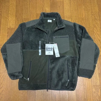 Куртка флисовая Engineered Garments XL оливковый серый Uniqlo Collaboration #EL ZCA - Изображение 1 из 4