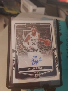 2024 Panini Donruss Optic Signature Series: Jaylen Nowell #39 | - Bild 1 von 2