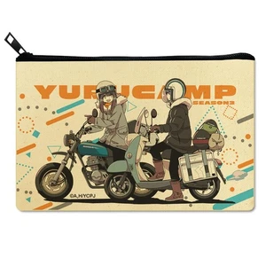 Laid-back Camp SEASON3 Flat Pouch ver. 2 Shima Rin & Toki Ayano - Bild 1 von 1