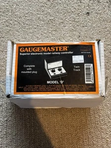 Gaugemaster Model D Twin Track Controller Tested And Working Free Postage - Picture 1 of 8
