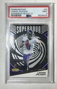 2021 Panini Instant Lamar Jackson Supernova 1/1 Psa 9 - Bild 1 von 2