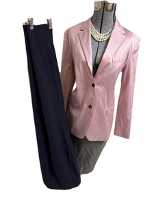 Theory Hosenanzug Escada Rock Größe 10 dreiteiliges Set Baumwolle Chintz & Telluva - Bild 1 von 23