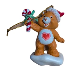 Care Bears Love-a-Lot Tenderheart Bear adorno de Navidad vacaciones 3,5 pulgadas 2004 - Imagen 1 de 6