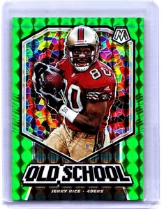Panini Mosaic Jerry Rice Old School 2020 #OS4 mosaico verde patio 49ers - Imagen 1 de 2