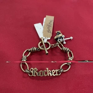 Lucky Brand goldfarbene Rakete 7,75" Bettelarmband Neu mit Etikett - Bild 1 von 8