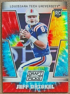 Selecciones del draft Panini Prizm 2016 teñidas con corbata #118 Jeff Driskel/49 Rookie Parallel SP - Imagen 1 de 2