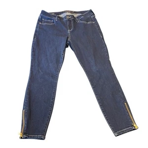 Torrid Stiletto Skinny Jeans Damen 12R Regular Dark Wash Reißverschluss Knöchel Stretch - Bild 1 von 8