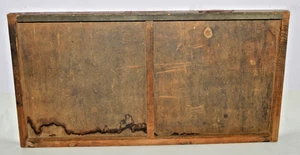 Hamilton Printer's Letterpress Type Drawer - 2 Section Empty, Full Size Case - Picture 1 of 15