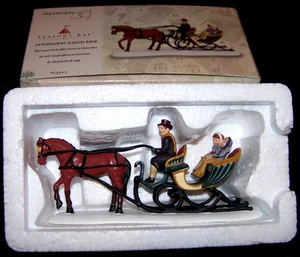Dept 56 Season's Bay Afternoon Sleigh Ride Figur - Bild 1 von 2