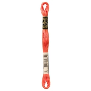 DMC 6-Strand Embroidery Cotton 8.7yd-Medium Apricot - 12 Pack - Picture 1 of 1