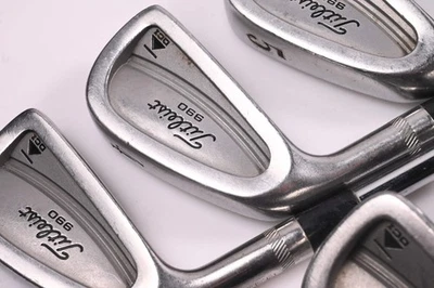 Left Hand Titleist DCI 990 Irons / 3-PW / X-Flex Precision Rifle Shafts - Image 1 of 4
